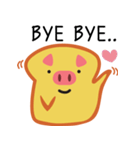 Bread Pig Face（個別スタンプ：12）