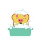 Bread Pig Face（個別スタンプ：24）