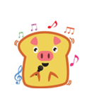 Bread Pig Face（個別スタンプ：40）