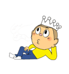 食いしん坊王子ナナパチくん 其の1（個別スタンプ：1）