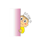 食いしん坊王子ナナパチくん 其の1（個別スタンプ：12）