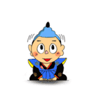 食いしん坊王子ナナパチくん 其の1（個別スタンプ：14）