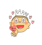 食いしん坊王子ナナパチくん 其の1（個別スタンプ：23）