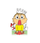 食いしん坊王子ナナパチくん 其の1（個別スタンプ：24）