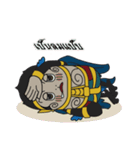 Mini Cartoon Himmapan Creatures 2（個別スタンプ：19）