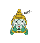 Mini Cartoon Himmapan Creatures 2（個別スタンプ：34）