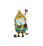 Mini Cartoon Himmapan Creatures 2（個別スタンプ：39）