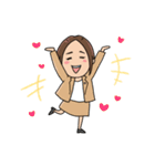 稲田杏美のスタンプ（個別スタンプ：14）