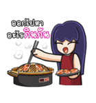 Cherry the girl is so facety.（個別スタンプ：1）