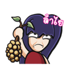 Cherry the girl is so facety.（個別スタンプ：8）