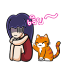 Cherry the girl is so facety.（個別スタンプ：23）