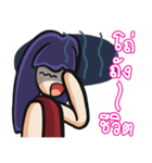 Cherry the girl is so facety.（個別スタンプ：40）