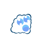 QQ cloud（個別スタンプ：4）