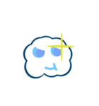 QQ cloud（個別スタンプ：8）