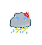 QQ cloud（個別スタンプ：27）