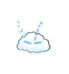 QQ cloud（個別スタンプ：34）