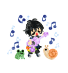 紫陽花と可愛い小人（個別スタンプ：40）