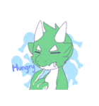 Deadpan Dragon with Chameleon tail（個別スタンプ：5）