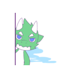 Deadpan Dragon with Chameleon tail（個別スタンプ：13）