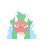 Deadpan Dragon with Chameleon tail（個別スタンプ：20）