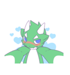 Deadpan Dragon with Chameleon tail（個別スタンプ：21）