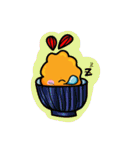 Fried shrimp life（個別スタンプ：35）