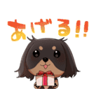 犬のチョコくん その3（個別スタンプ：2）