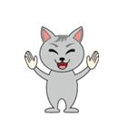 がんばれニャン太（個別スタンプ：4）