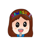 PK The bank girl（個別スタンプ：30）