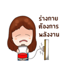 PK The bank girl（個別スタンプ：31）