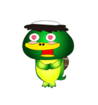 Ni Bao's friend cute little Kappa（個別スタンプ：4）