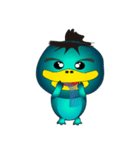 Ni Bao's friend cute little Kappa（個別スタンプ：9）