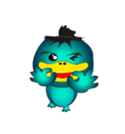Ni Bao's friend cute little Kappa（個別スタンプ：14）