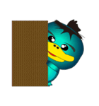 Ni Bao's friend cute little Kappa（個別スタンプ：18）