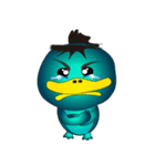 Ni Bao's friend cute little Kappa（個別スタンプ：19）