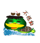 Ni Bao's friend cute little Kappa（個別スタンプ：28）