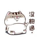 A cute little cat is so fat（個別スタンプ：13）