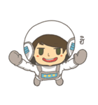 Jingjai, one-faced ！（個別スタンプ：1）