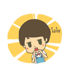 Jingjai, one-faced ！（個別スタンプ：14）