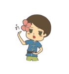 Jingjai, one-faced ！（個別スタンプ：19）