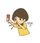 Jingjai, one-faced ！（個別スタンプ：35）