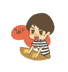 Jingjai, one-faced ！（個別スタンプ：36）