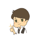 Jingjai, one-faced ！（個別スタンプ：40）