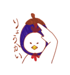 なすニワトリ（個別スタンプ：15）