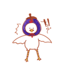 なすニワトリ（個別スタンプ：17）