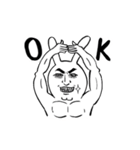 Expression White Rabbits（個別スタンプ：4）