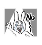 Expression White Rabbits（個別スタンプ：5）