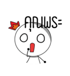 Little Circle Head（個別スタンプ：18）