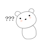 White Bear Baby（個別スタンプ：3）