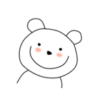 White Bear Baby（個別スタンプ：38）